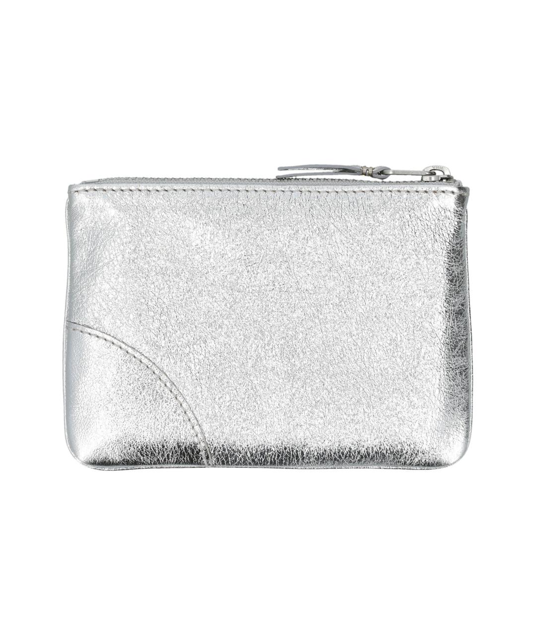 COMME DES GARÇONS WALLET Серебрянный кожаный кошелек, фото 2