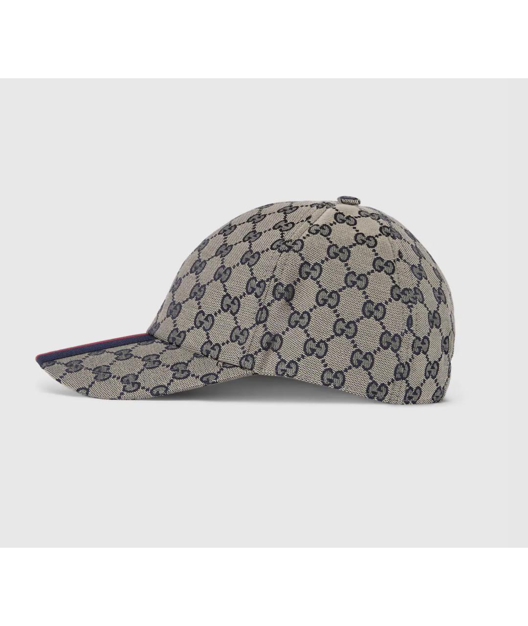 GUCCI Серая синтетическая кепка/бейсболка, фото 3
