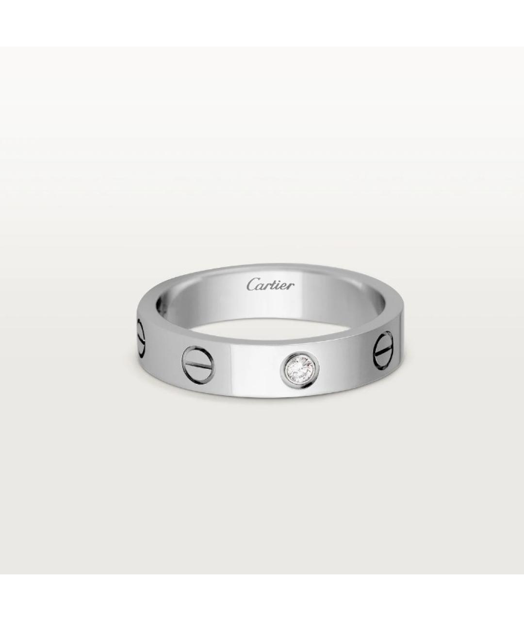 CARTIER Серебряное кольцо из белого золота, фото 8