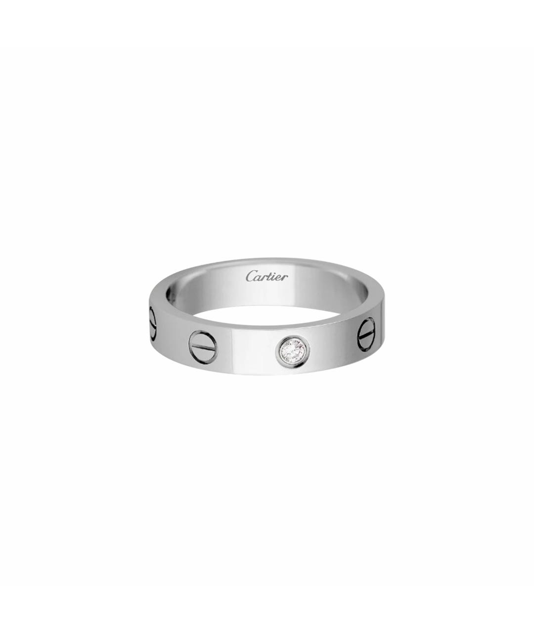 CARTIER Серебряное кольцо из белого золота, фото 1