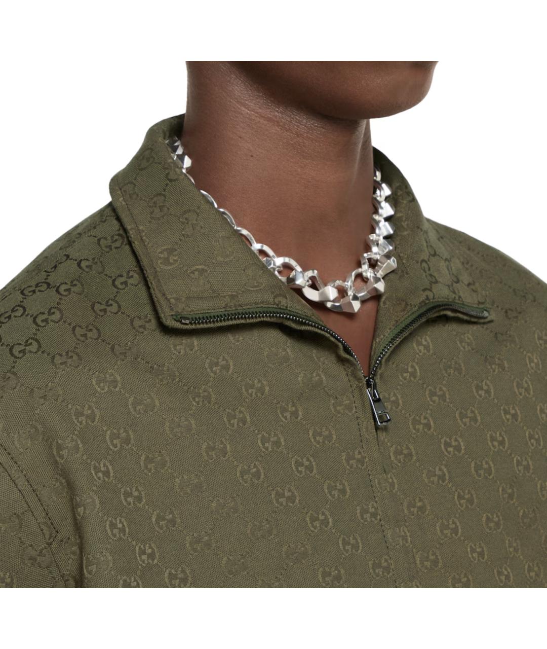 GUCCI Хаки куртка, фото 2