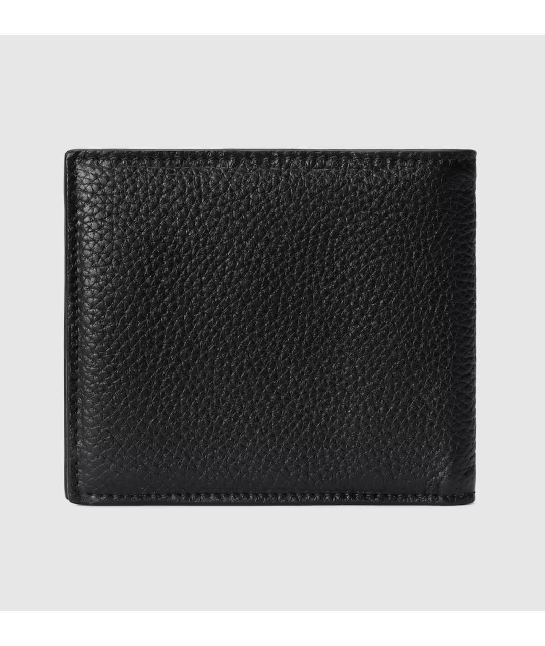 GUCCI Черный кожаный кошелек, фото 3