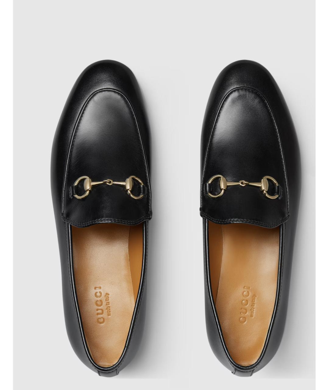 GUCCI Черные кожаные лоферы, фото 2