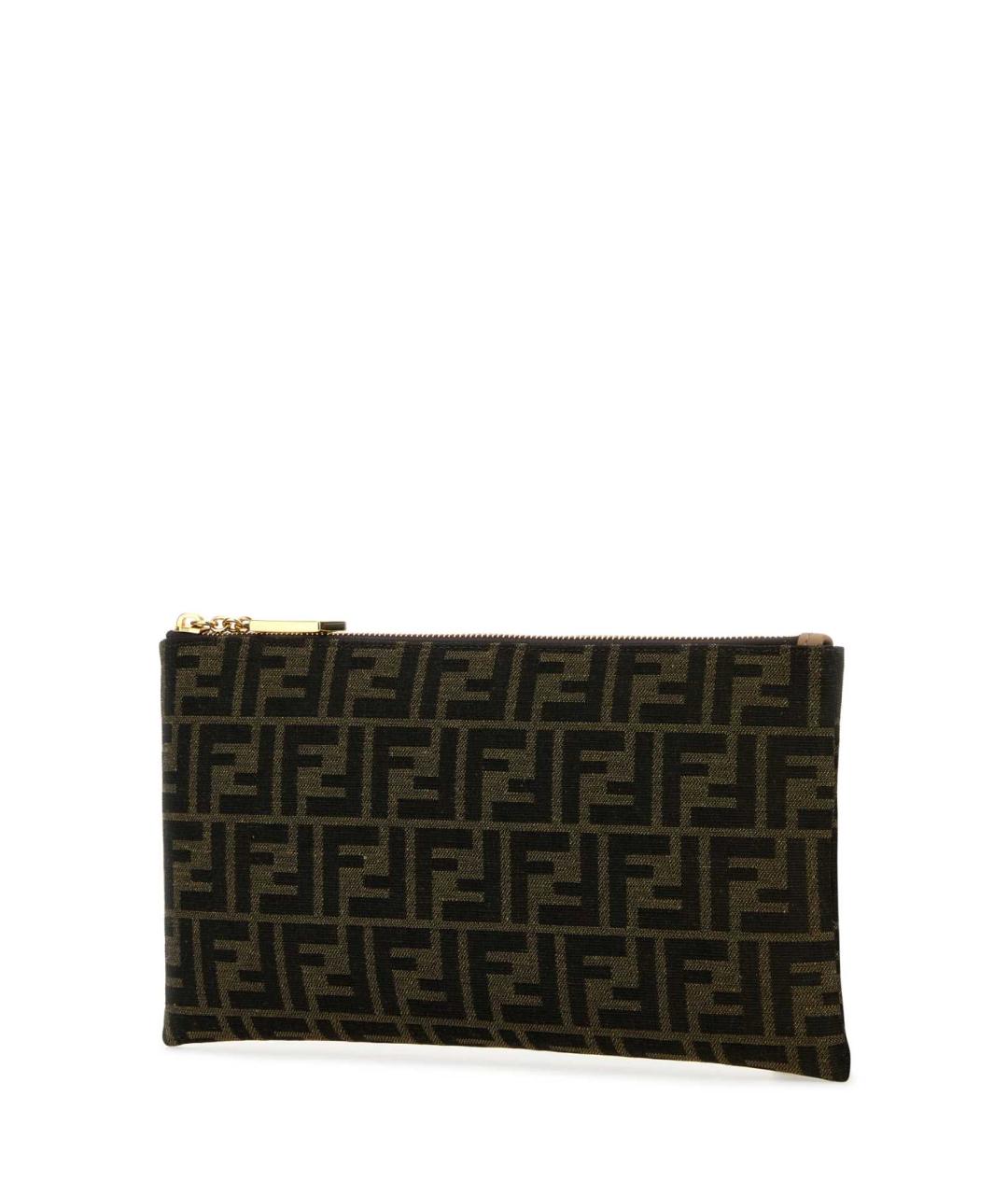 FENDI Хаки кошелек, фото 2