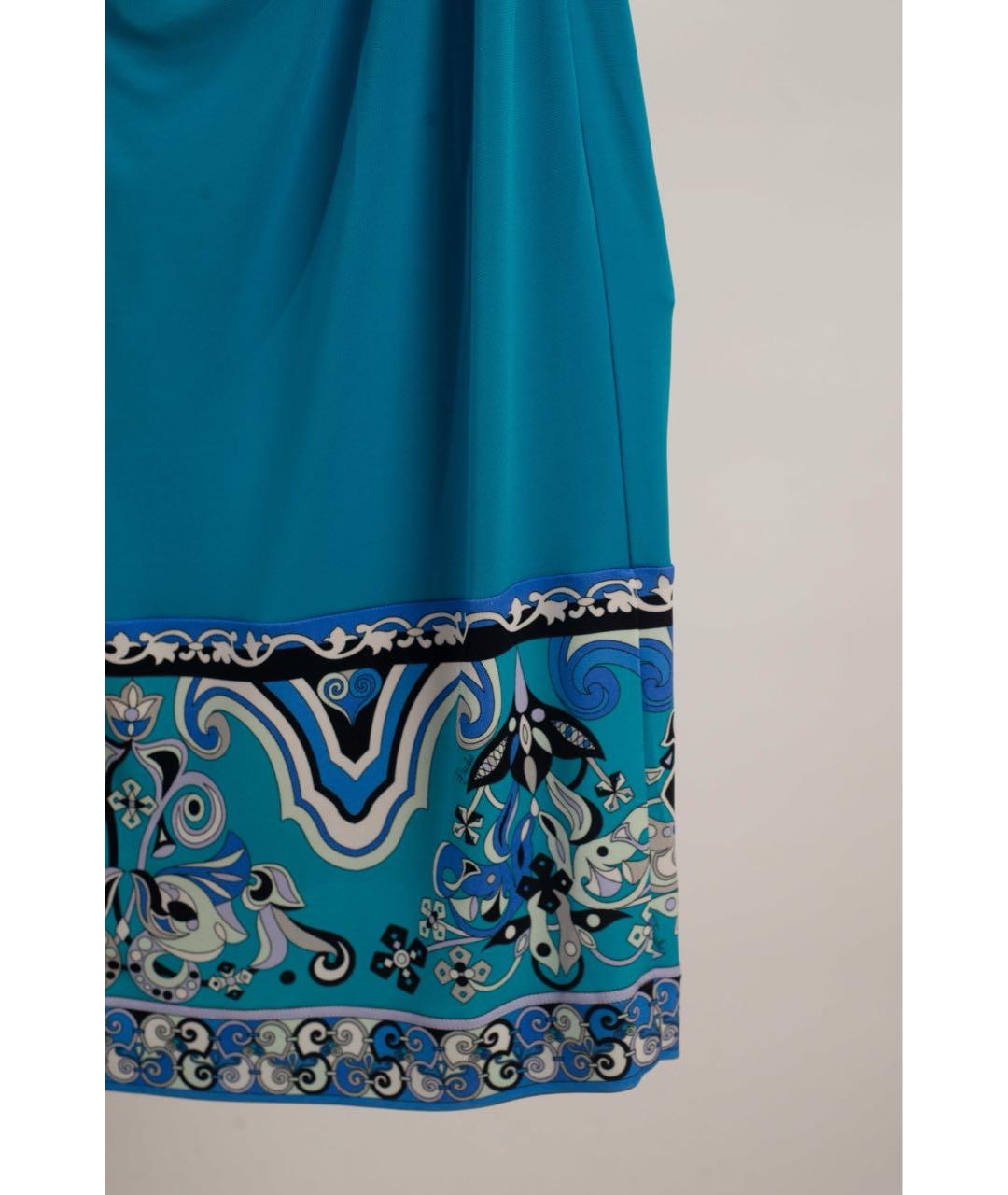 EMILIO PUCCI Вискозное коктейльное платье, фото 4