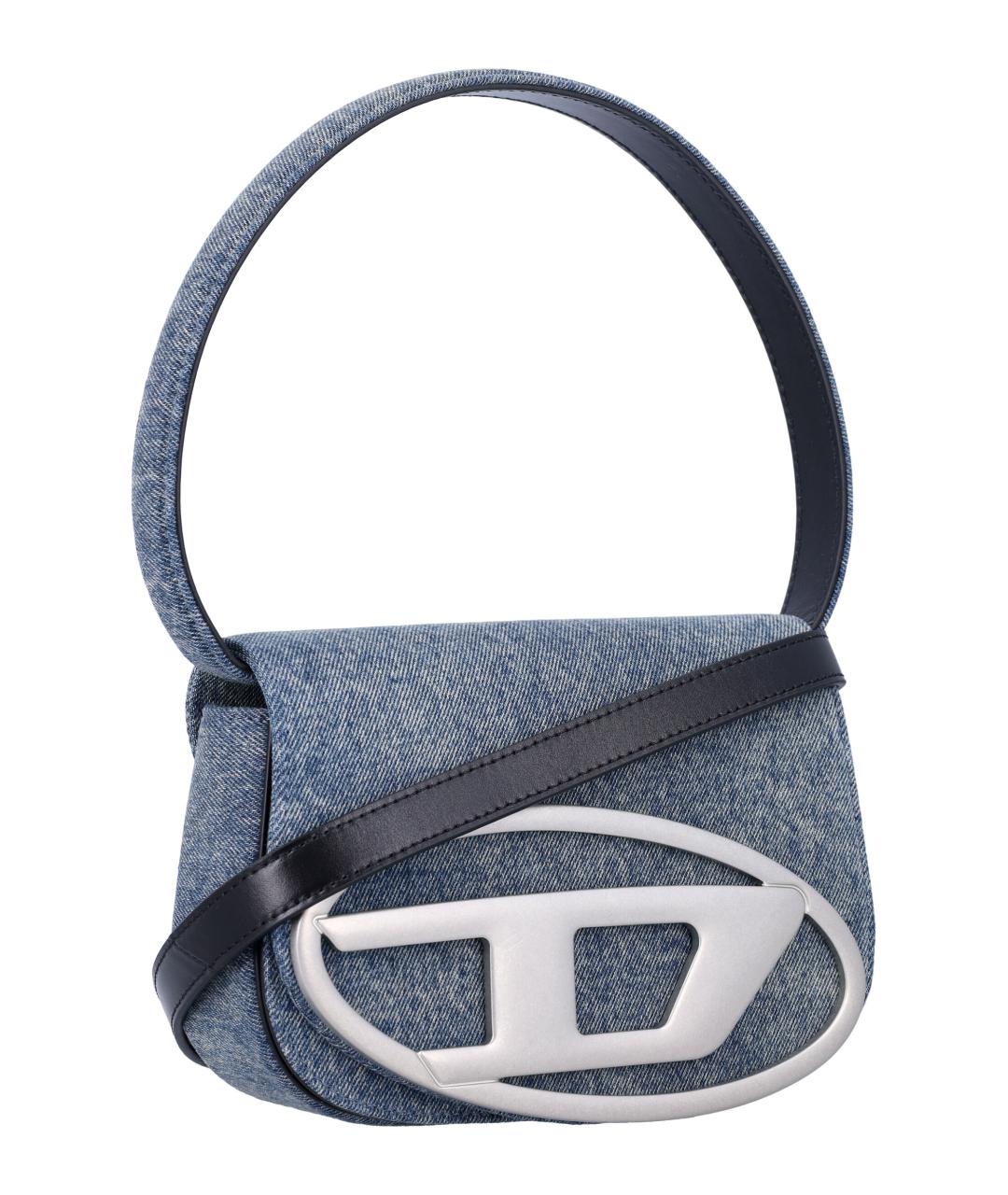 DIESEL Синяя сумка через плечо, фото 2