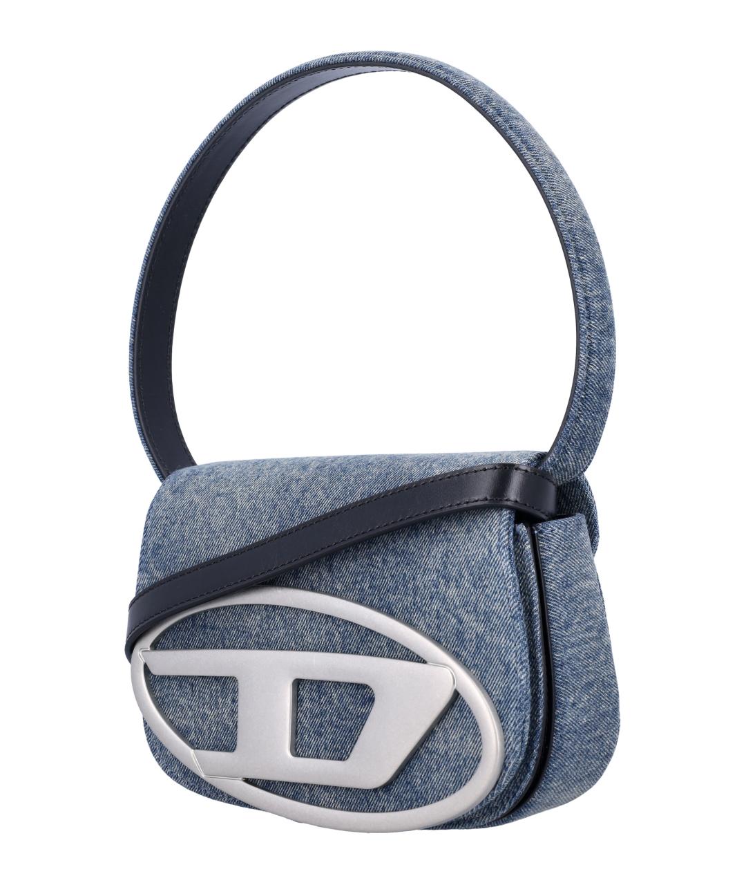 DIESEL Синяя сумка через плечо, фото 3