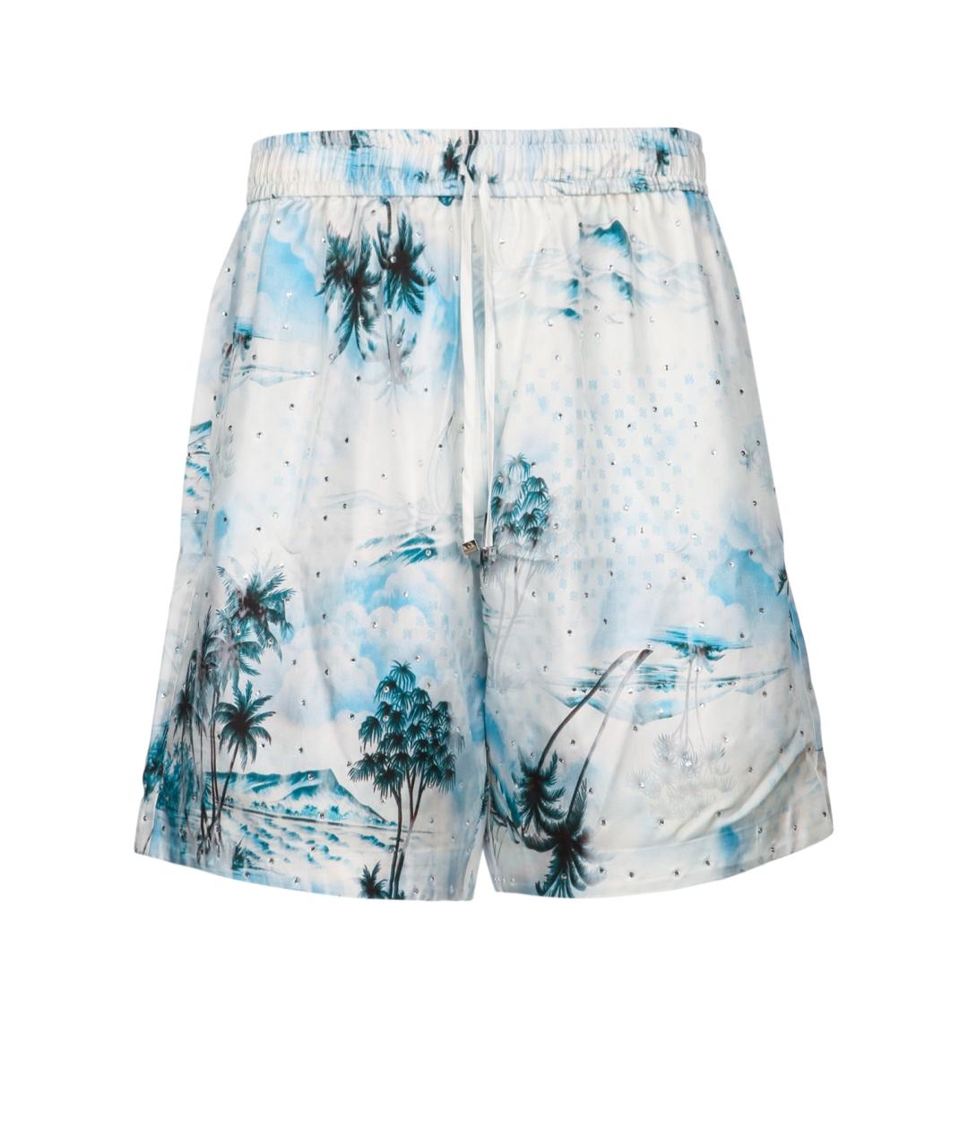 AMIRI Мульти шелковые шорты, фото 1