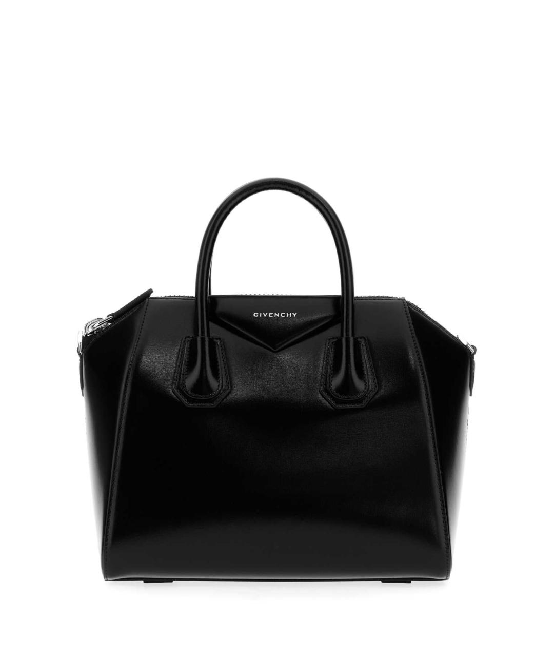 GIVENCHY Черная кожаная сумка тоут, фото 1