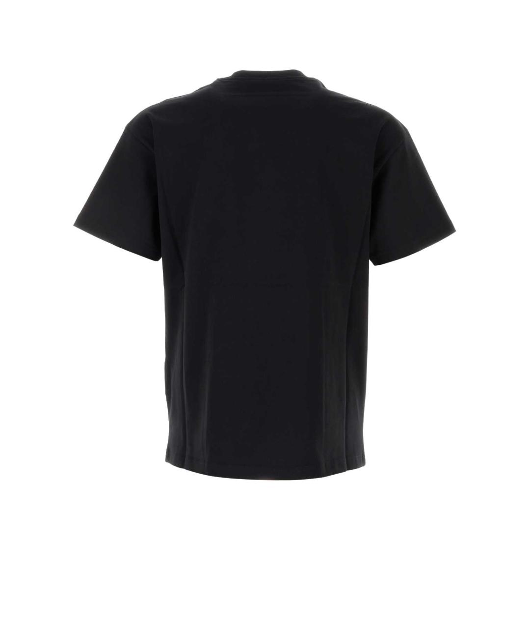 GIVENCHY Черная хлопковая футболка, фото 2