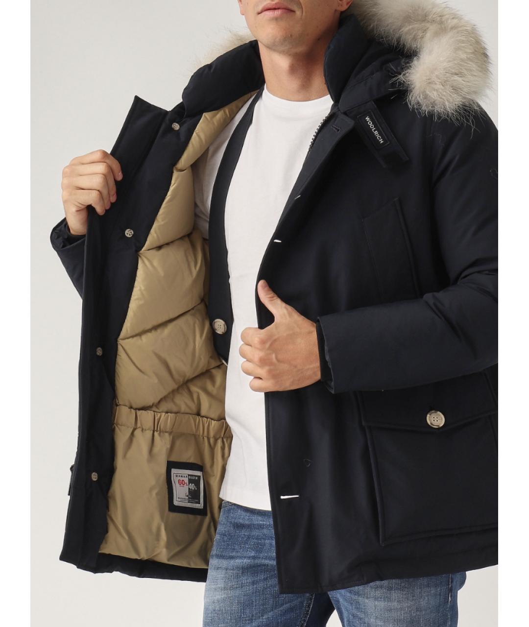 WOOLRICH Темно-синяя куртка, фото 6