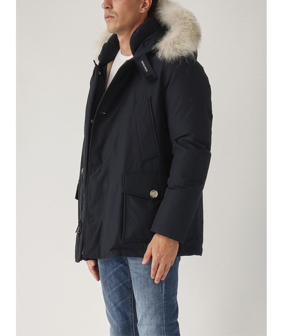 WOOLRICH Темно-синяя куртка, фото 4
