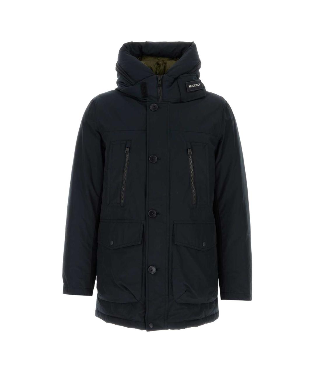 WOOLRICH Темно-синяя полиэстеровая куртка, фото 1