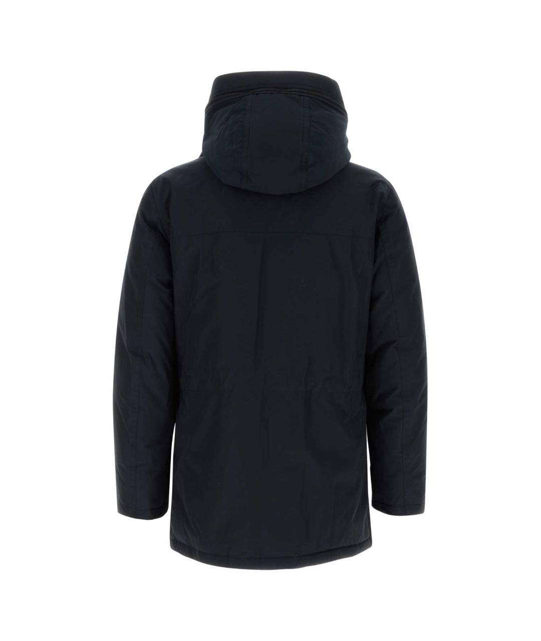 WOOLRICH Темно-синяя полиэстеровая куртка, фото 2
