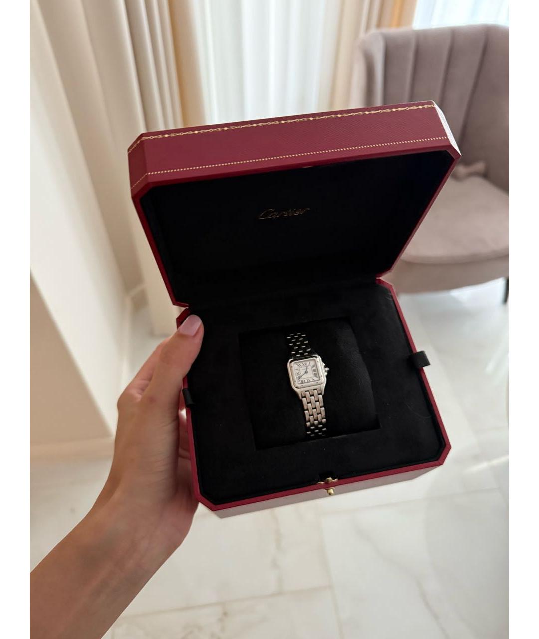 CARTIER Серебряные металлические часы, фото 2