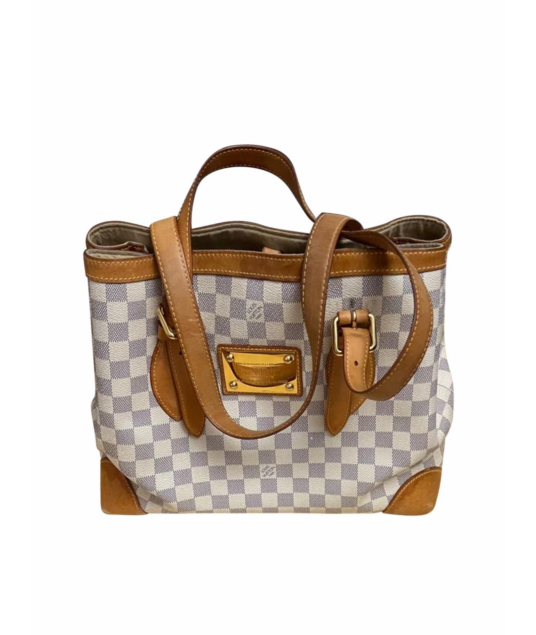 LOUIS VUITTON Кожаная сумка тоут, фото 1