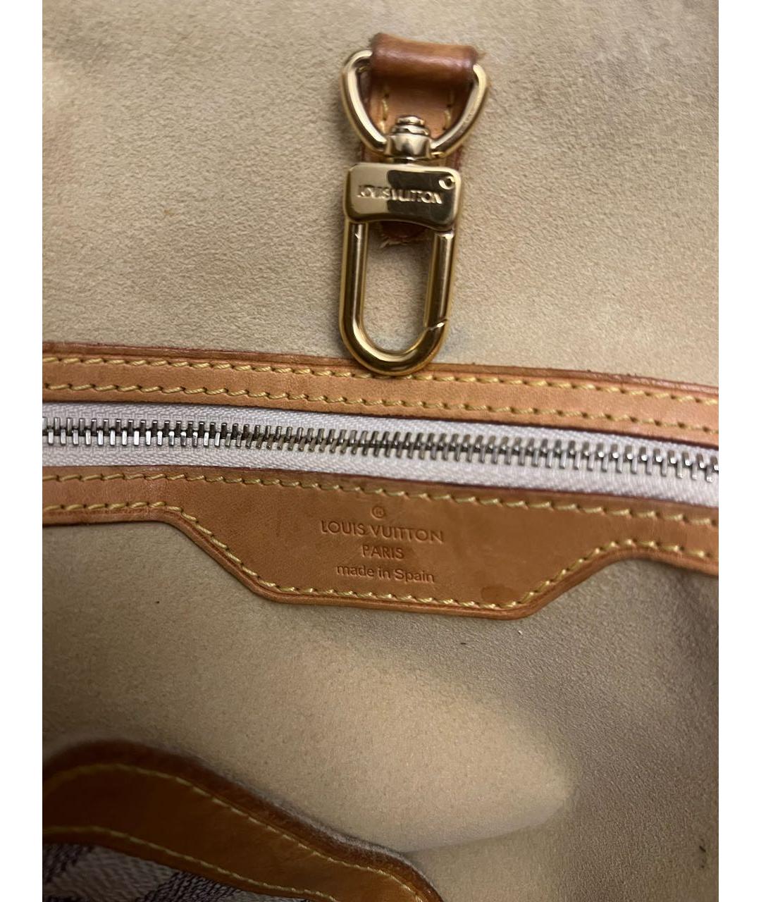 LOUIS VUITTON Кожаная сумка тоут, фото 8