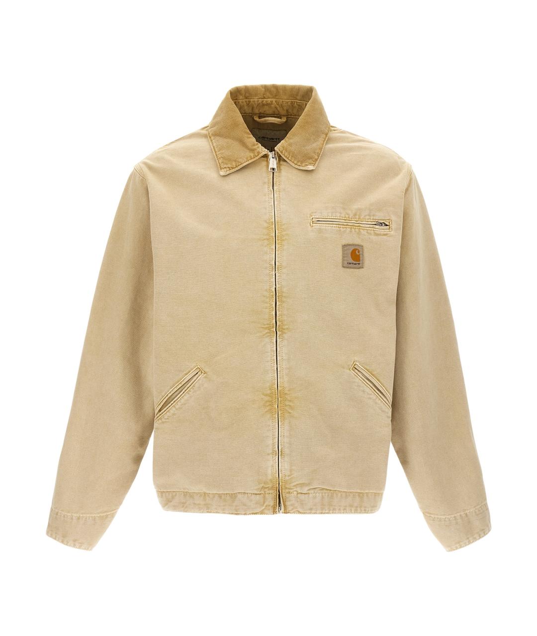 CARHARTT WIP Бежевая хлопковая куртка, фото 1