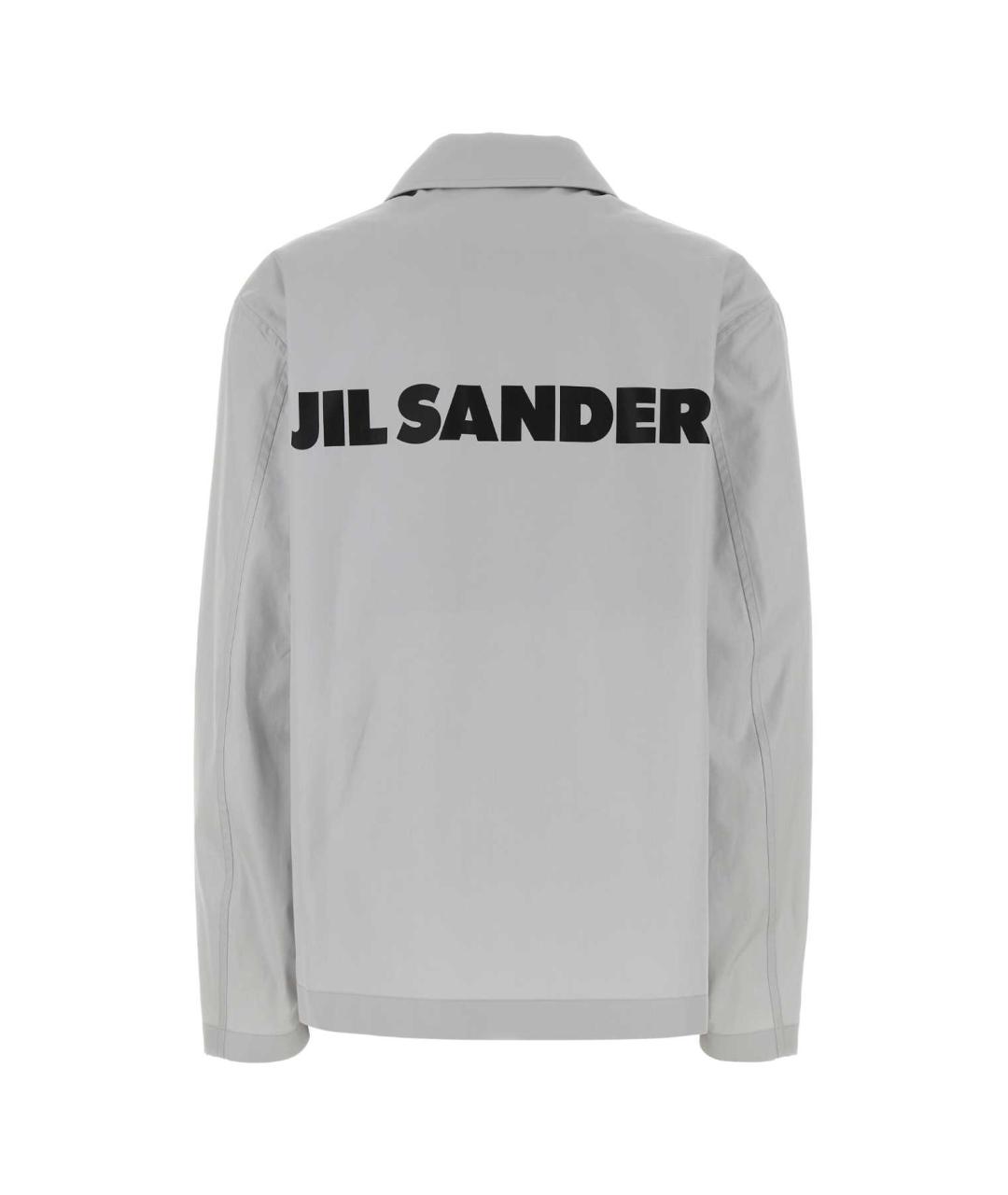 JIL SANDER Серая куртка, фото 2