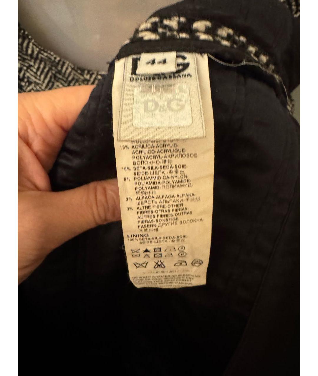 DOLCE&GABBANA Шерстяное повседневное платье, фото 3