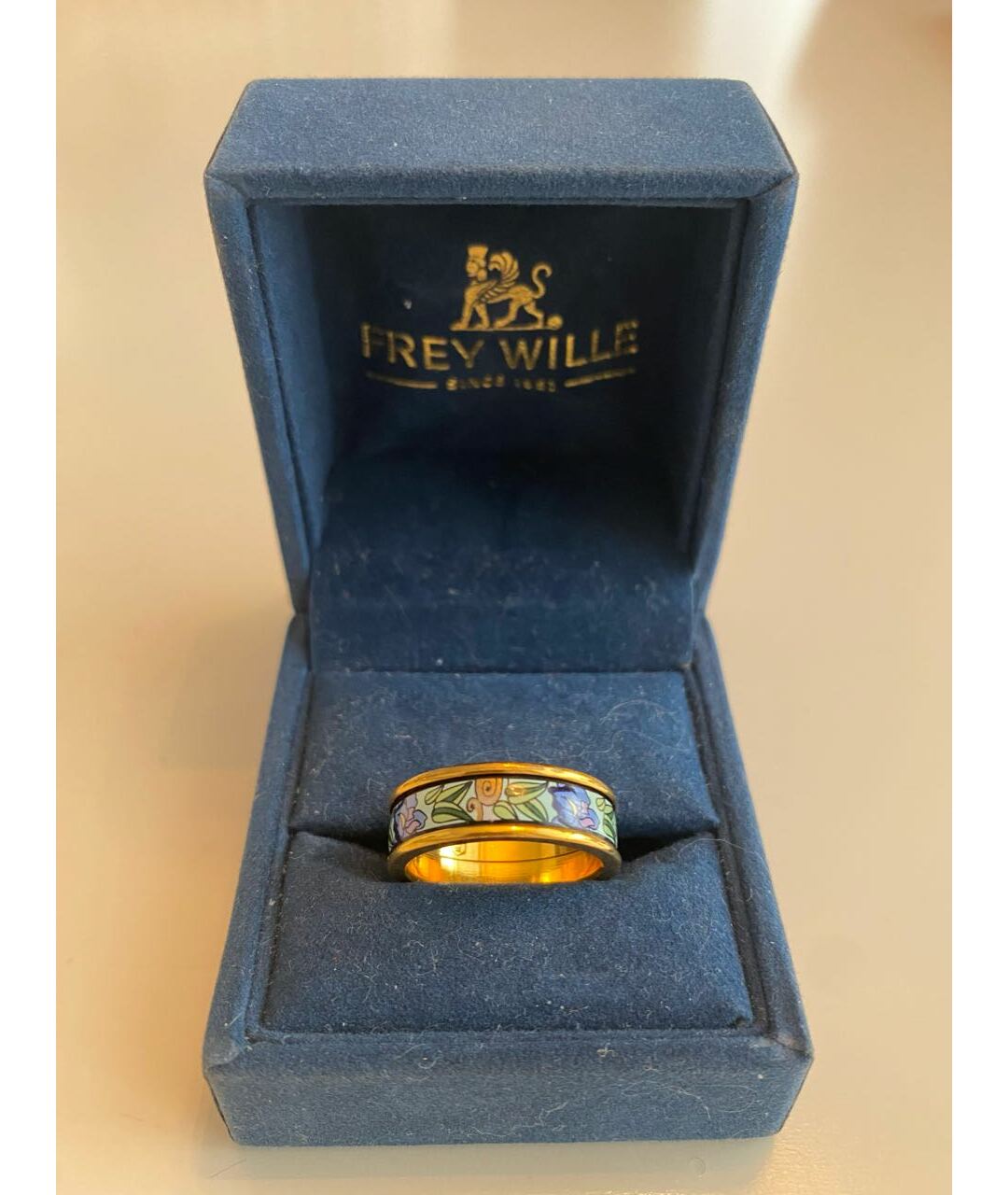 Frey Wille Синее кольцо, фото 3