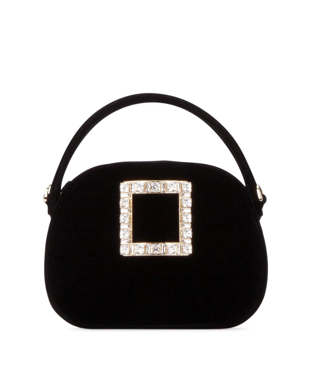 ROGER VIVIER Черная сумка с короткими ручками, фото 1