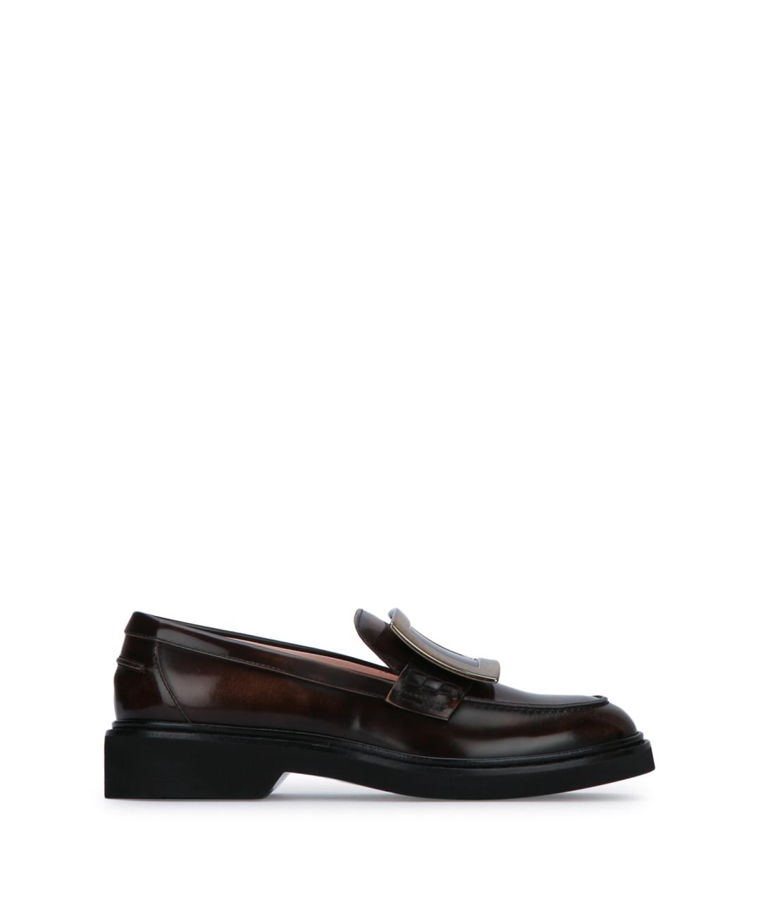 ROGER VIVIER Коричневые лоферы, фото 1