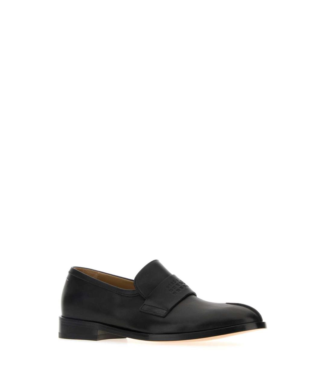 MM6 MAISON MARGIELA Черные кожаные лоферы, фото 2