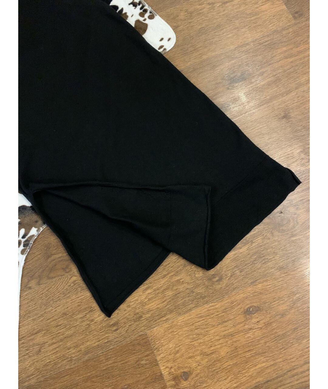 ACNE STUDIOS Черное шерстяное повседневное платье, фото 4