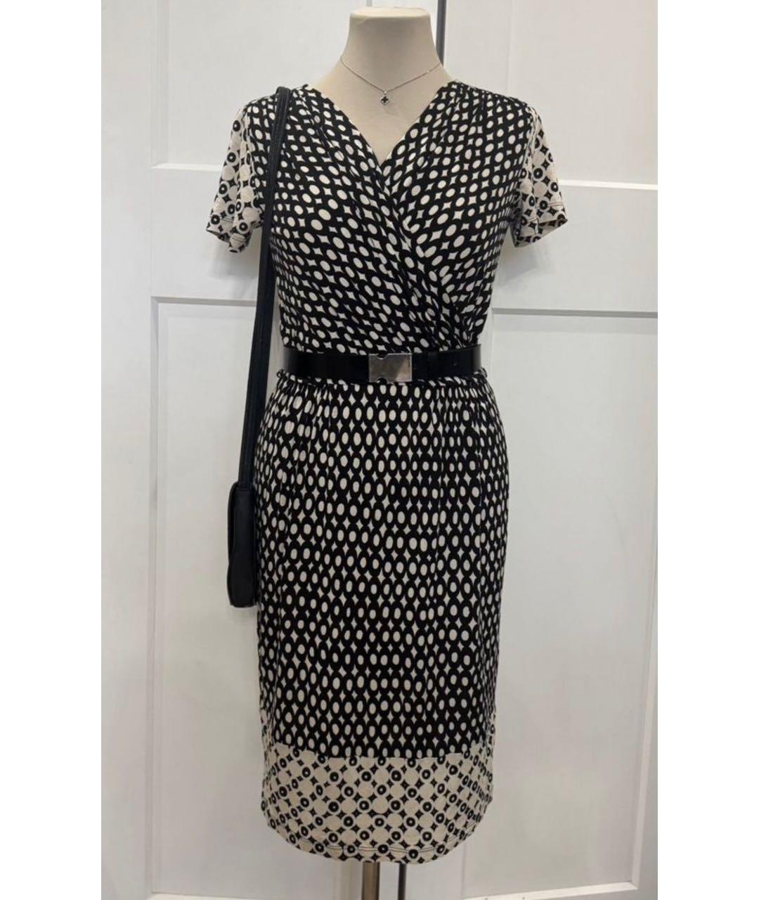 WEEKEND MAX MARA Мульти шелковое повседневное платье, фото 3
