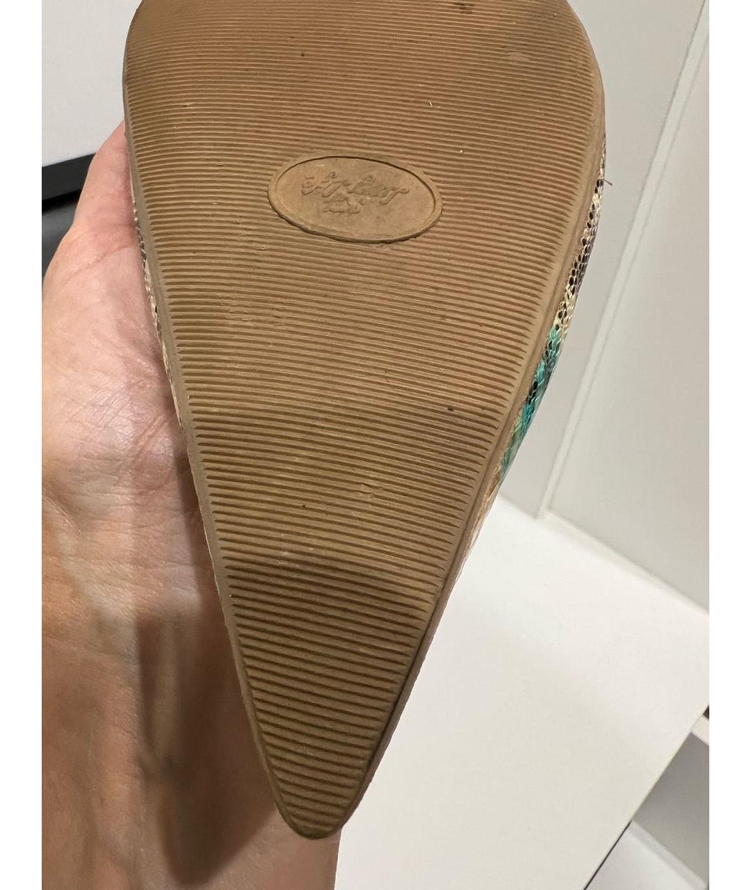 MANOLO BLAHNIK Кожаные туфли, фото 7