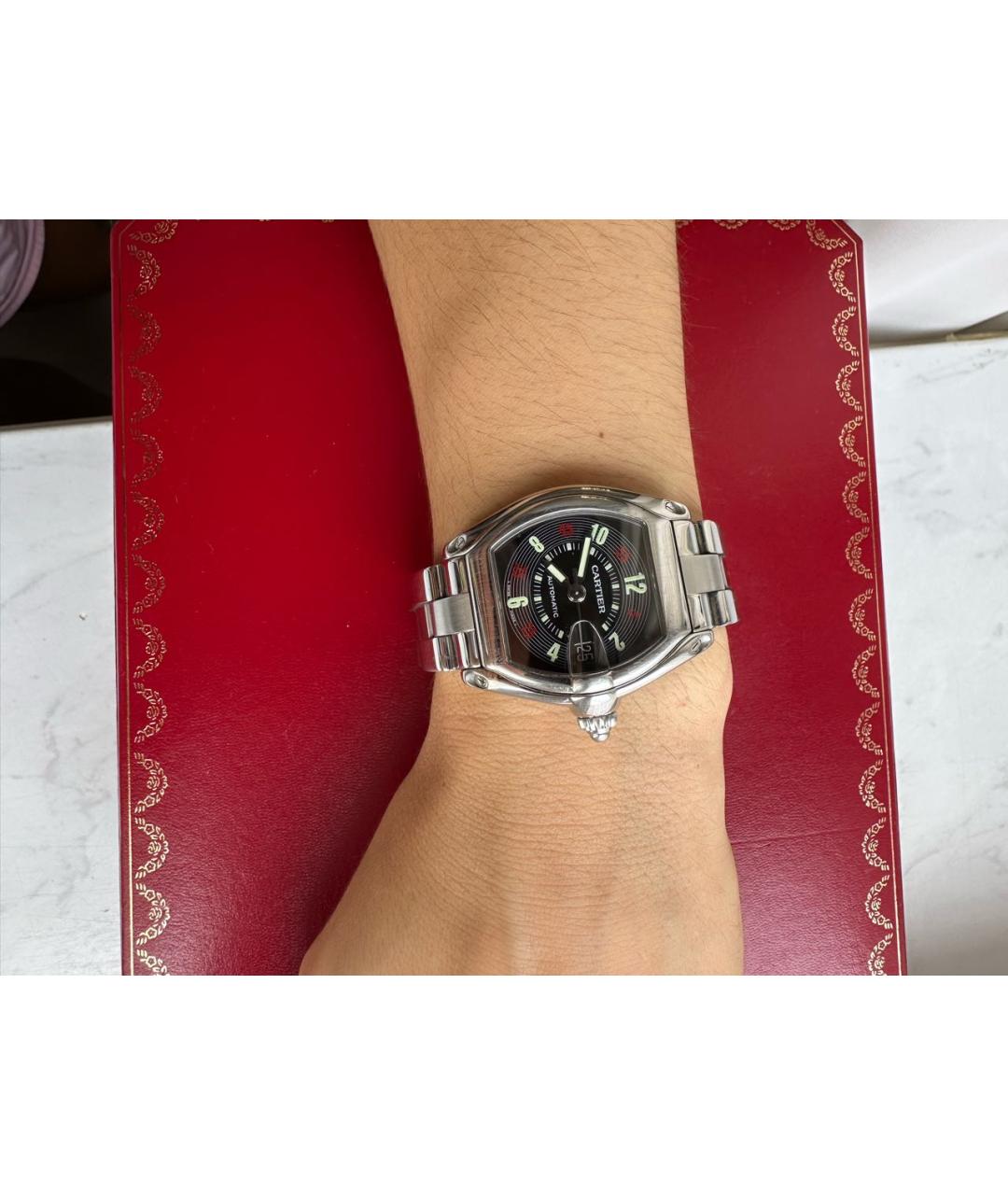 CARTIER Серебряные металлические часы, фото 4