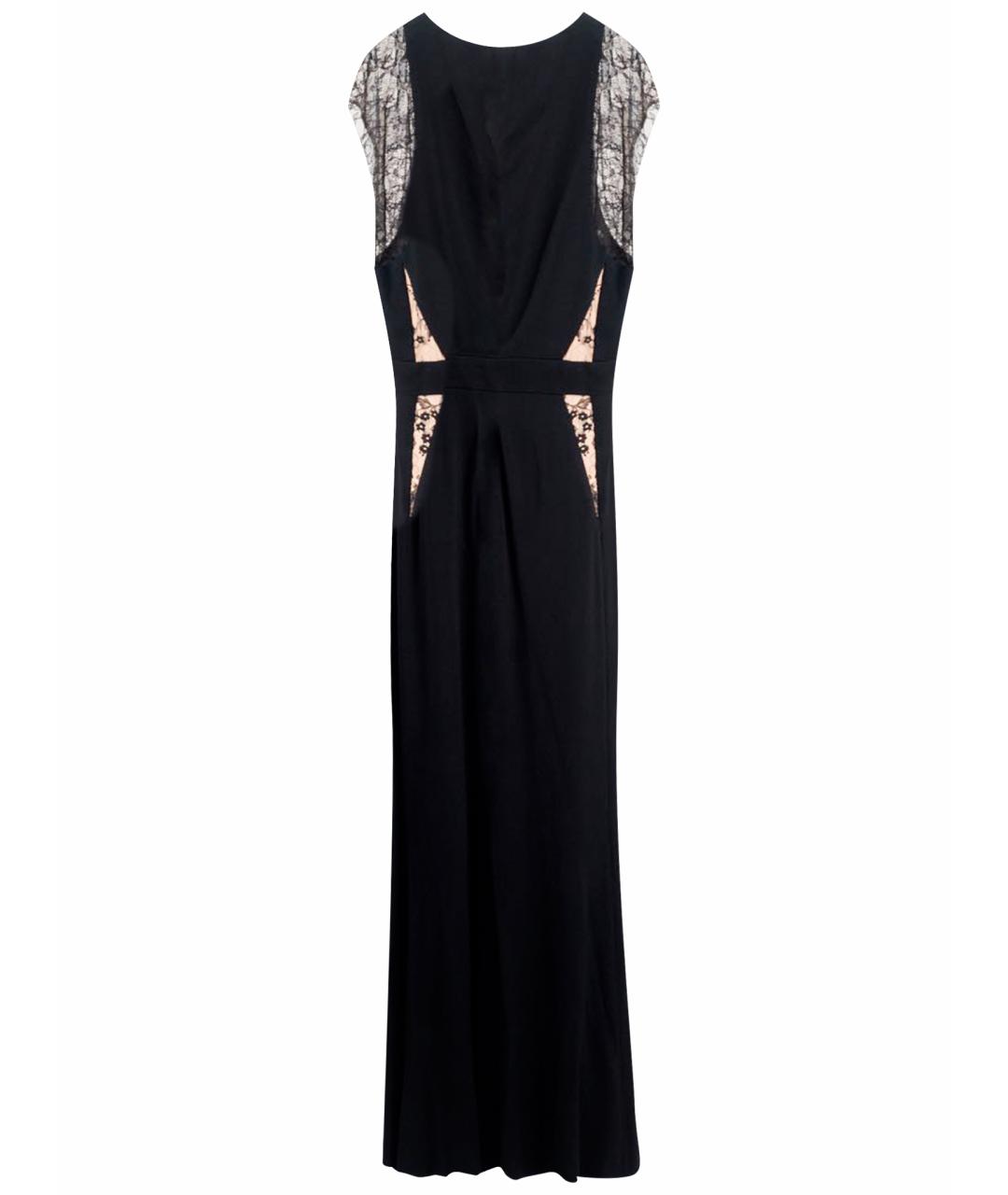 ELIE SAAB Черное вискозное вечернее платье, фото 1