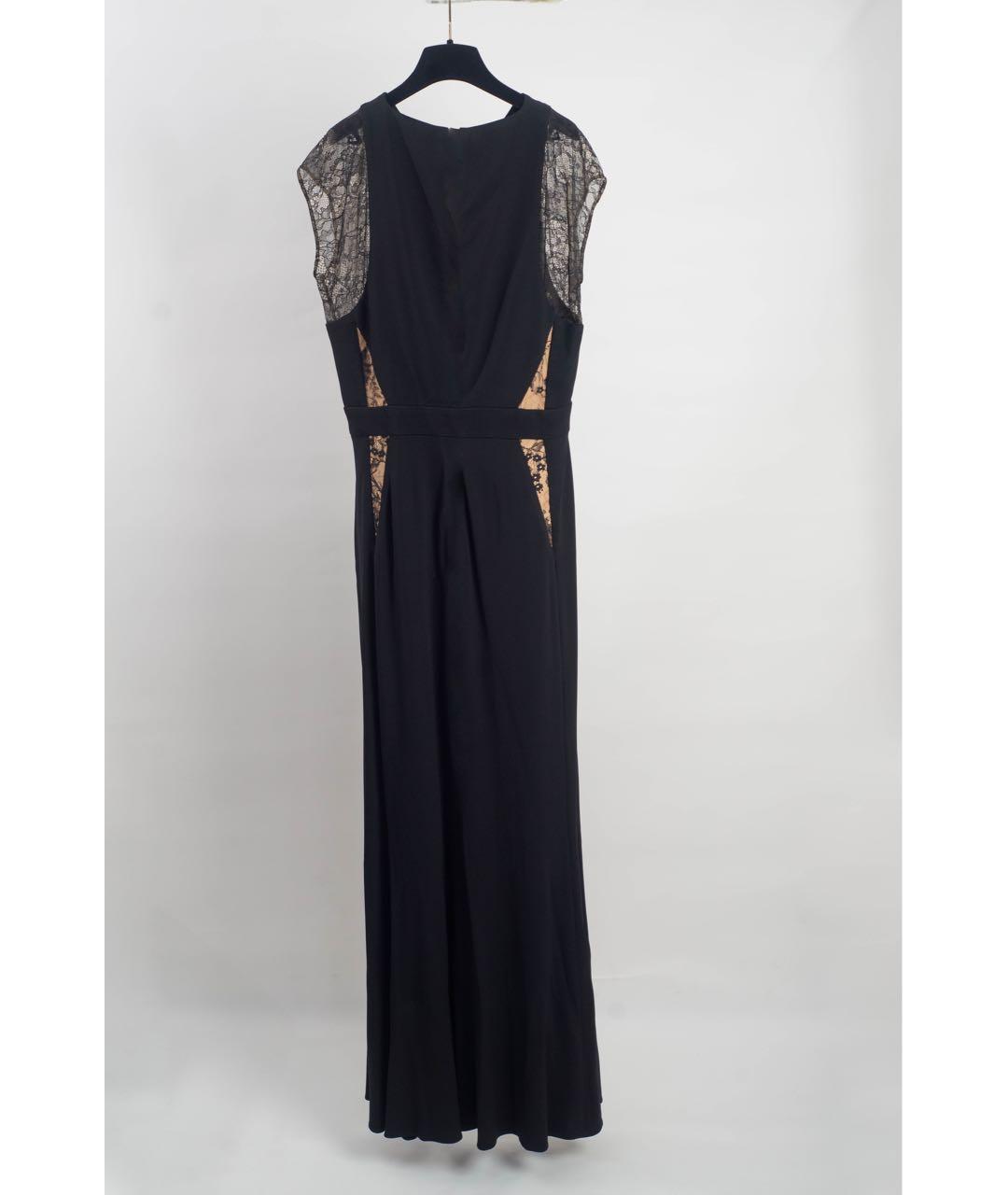 ELIE SAAB Черное вискозное вечернее платье, фото 9