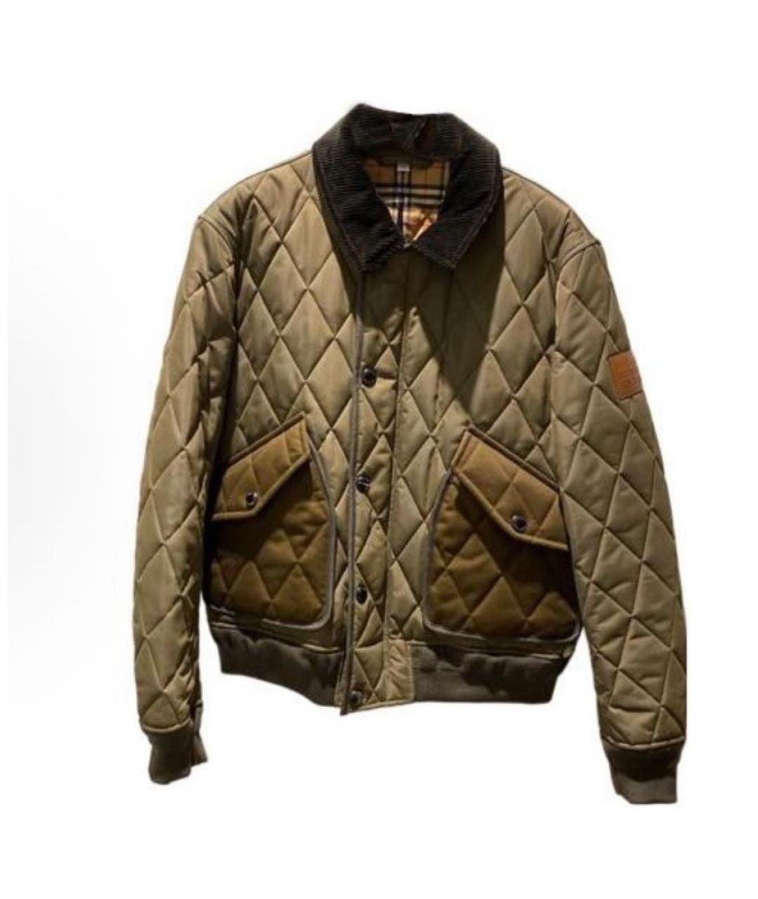 BURBERRY Хаки куртка, фото 9