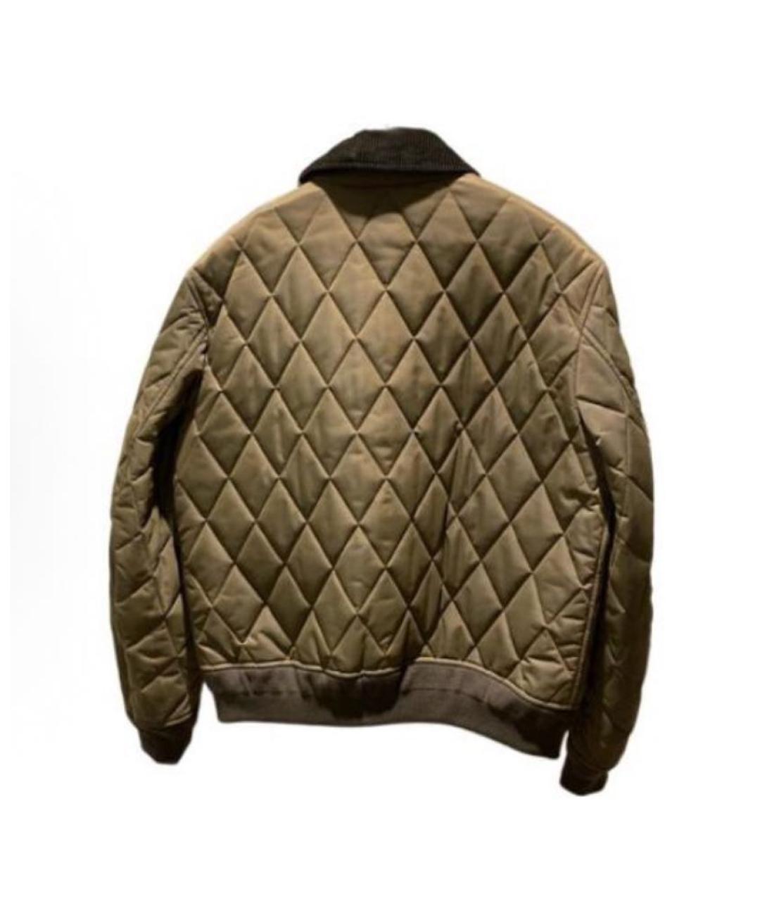 BURBERRY Хаки куртка, фото 2