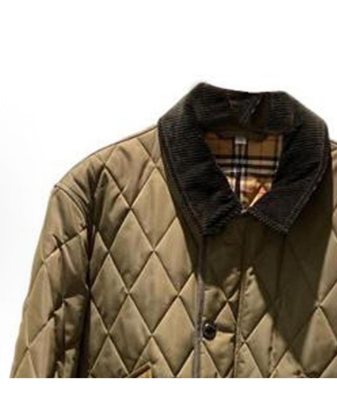 BURBERRY Хаки куртка, фото 3