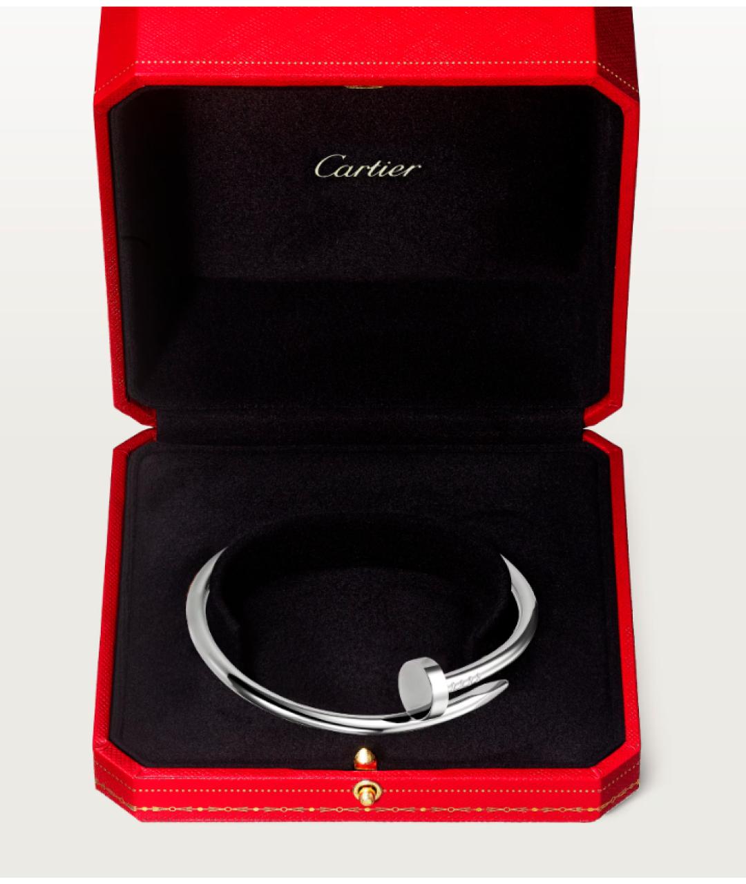 CARTIER Золотой браслет из белого золота, фото 2