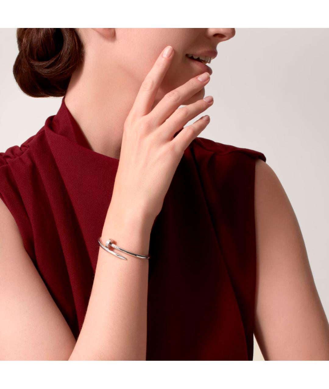 CARTIER Золотой браслет из белого золота, фото 3