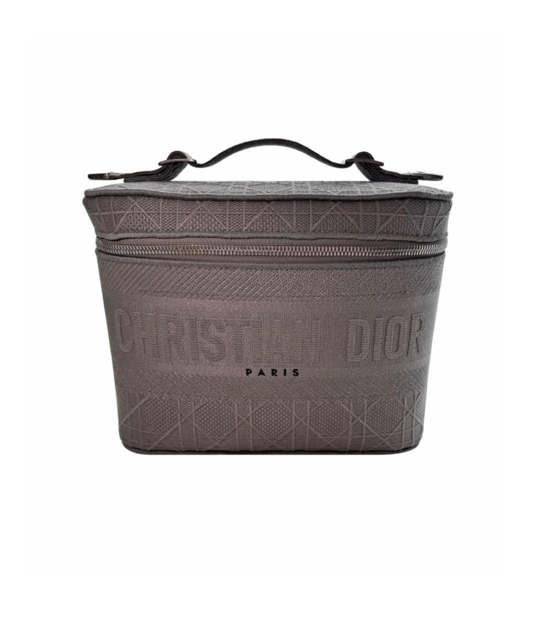 CHRISTIAN DIOR Серая косметичка, фото 1