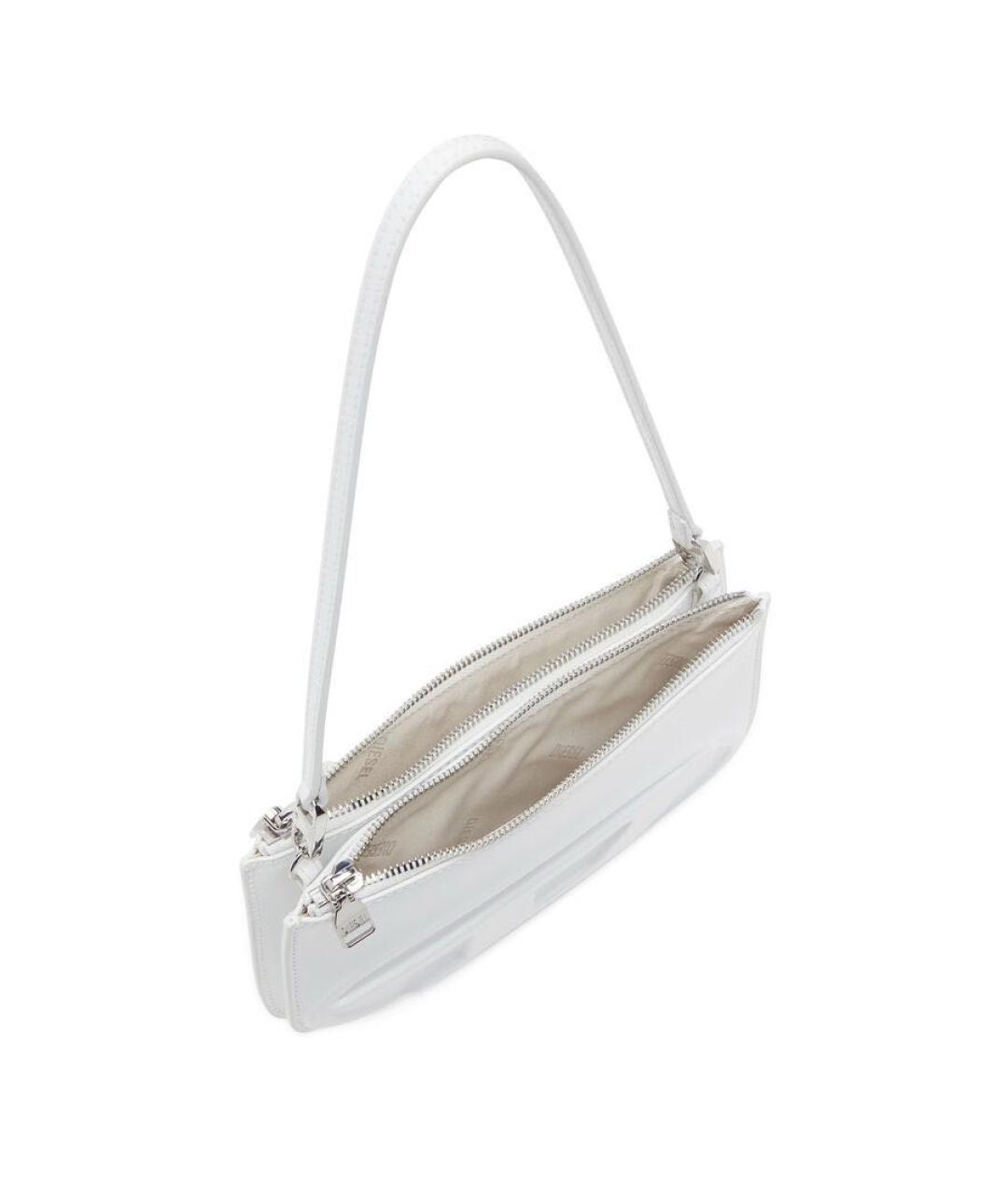 DIESEL Белая сумка через плечо, фото 2
