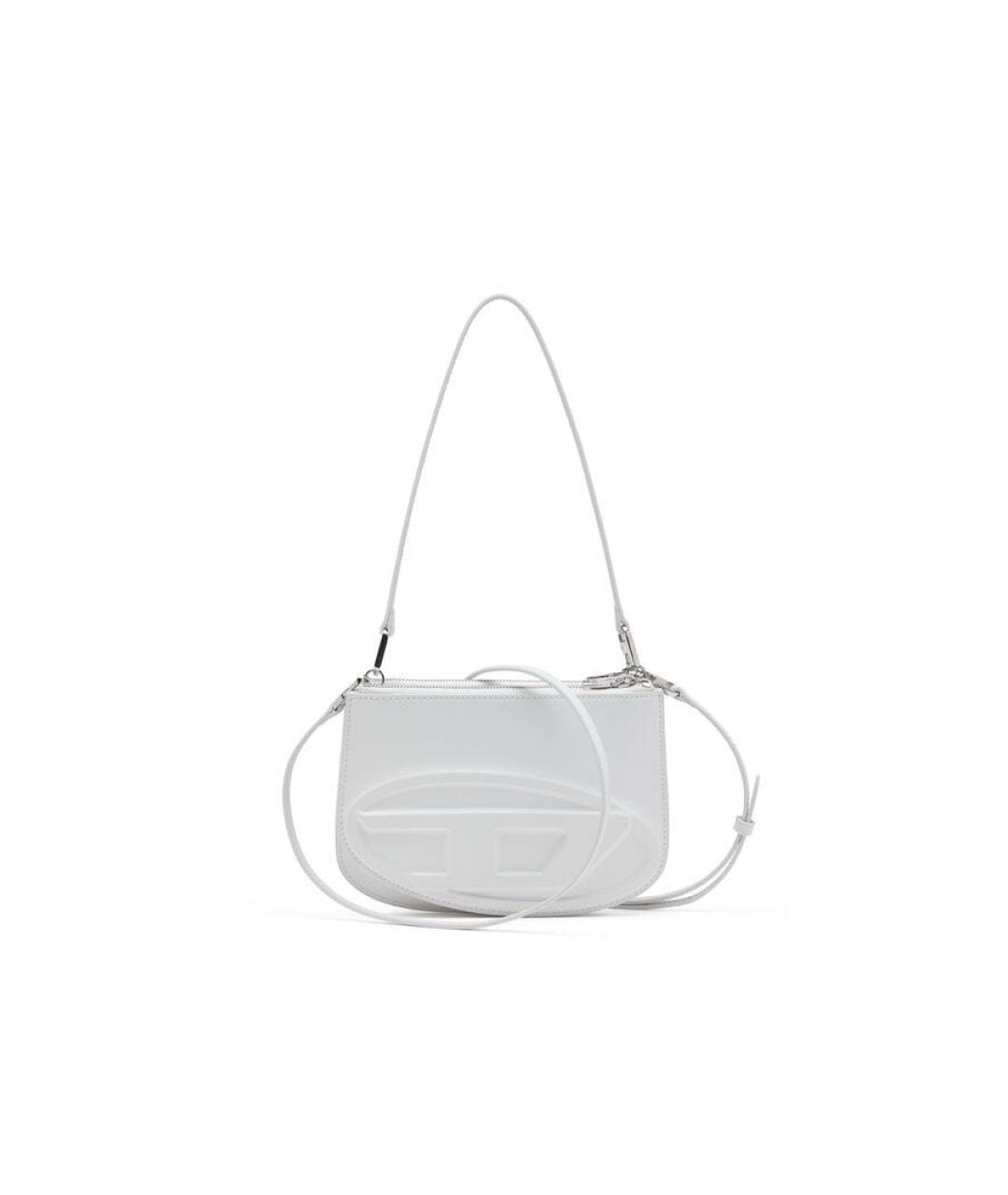 DIESEL Белая сумка через плечо, фото 5