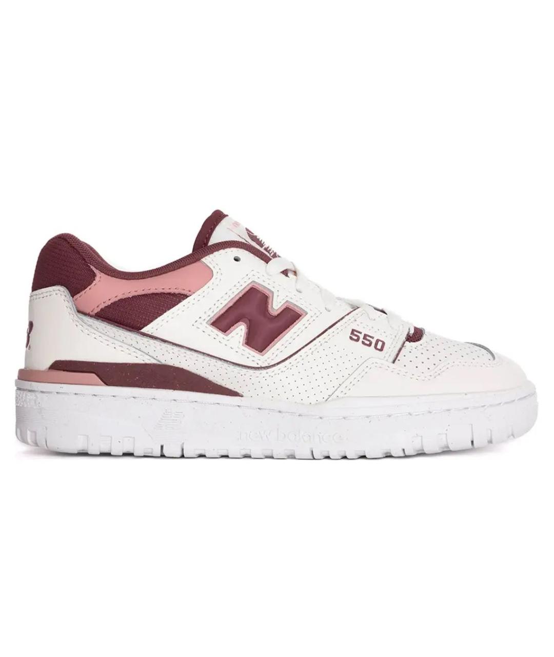 NEW BALANCE Белые кожаные кеды, фото 1