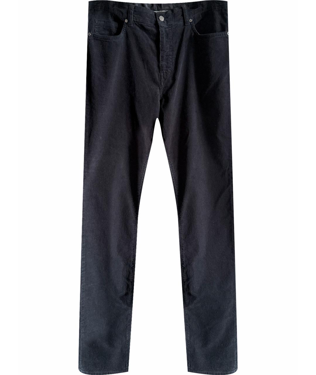 BOGNER Синие хлопко-эластановые повседневные брюки, фото 1