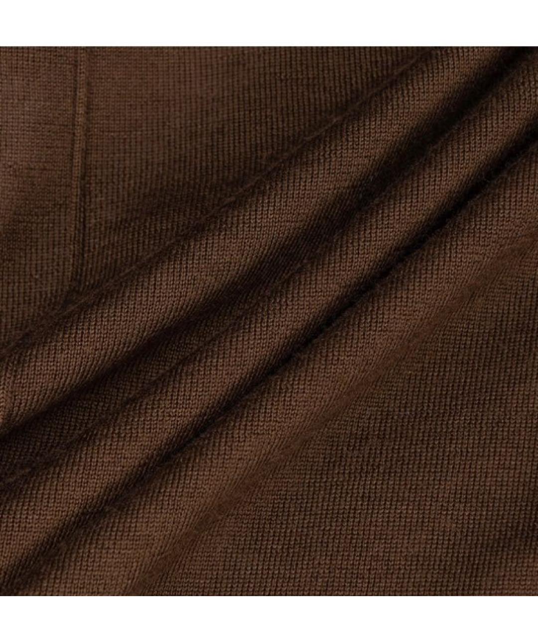 BURBERRY Коричневый шерстяной кардиган, фото 8