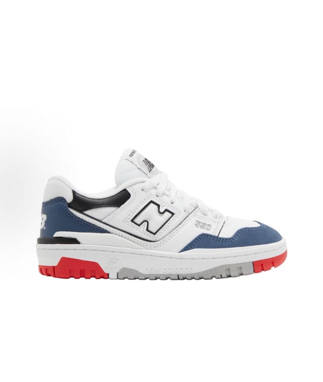 NEW BALANCE Белые кожаные кеды, фото 3