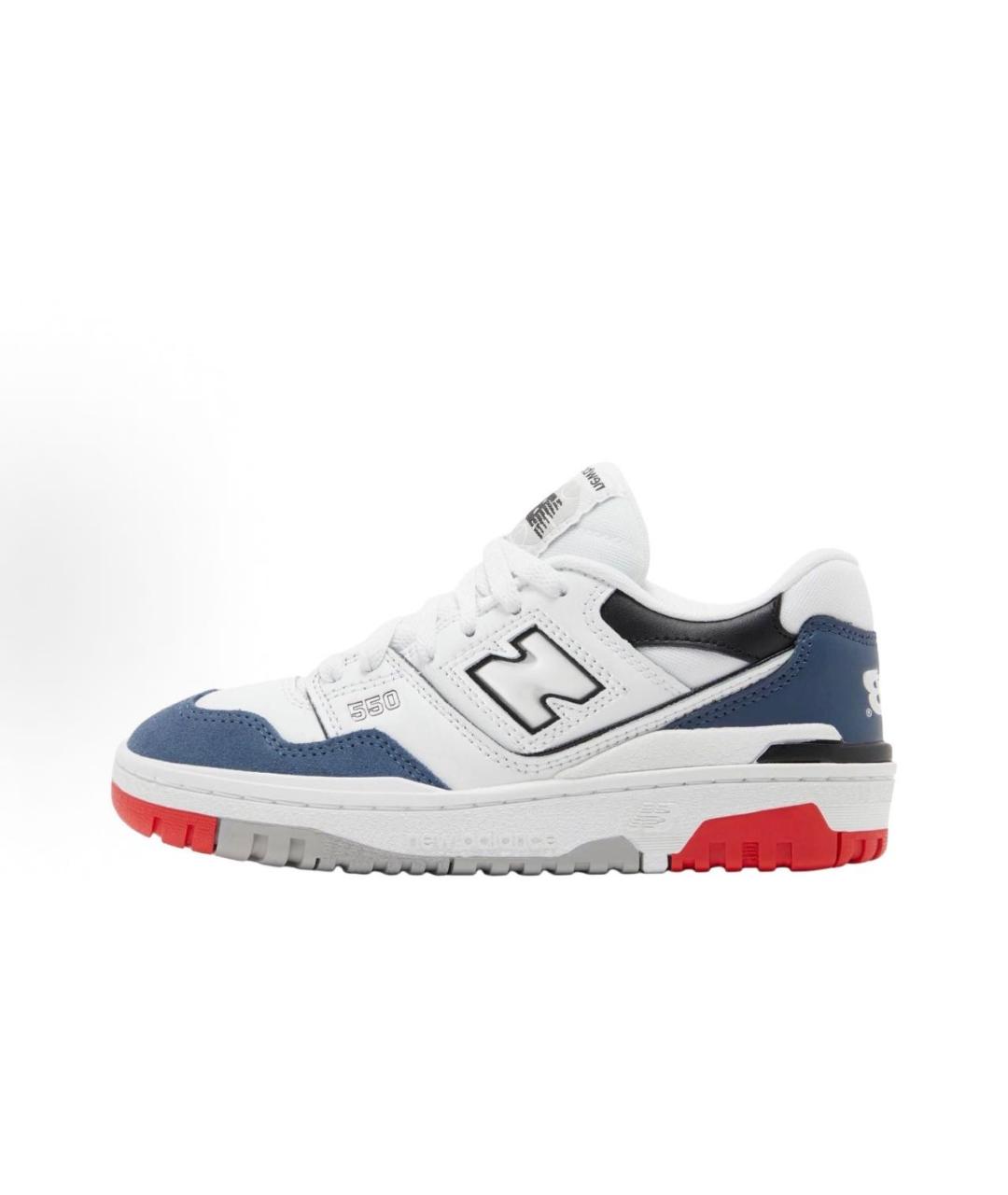 NEW BALANCE Белые кожаные кеды, фото 4