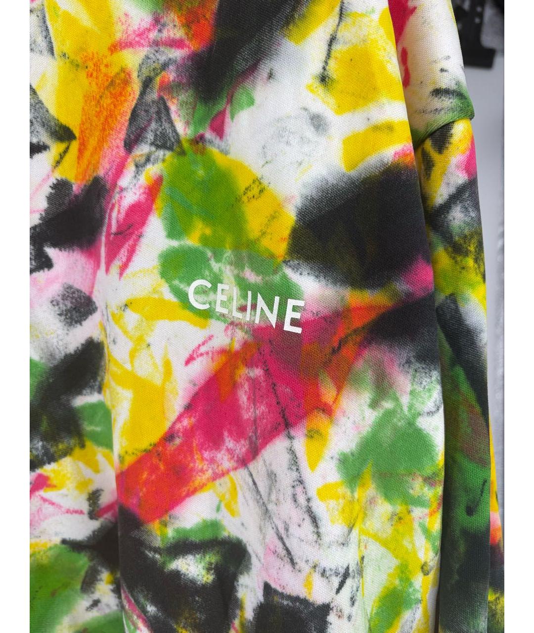 CELINE Мульти полиэстеровая куртка, фото 2