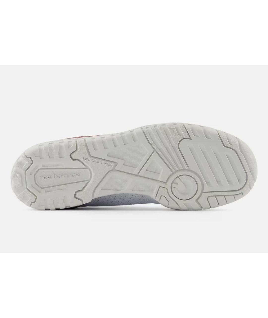 NEW BALANCE Белые кожаные кеды, фото 5