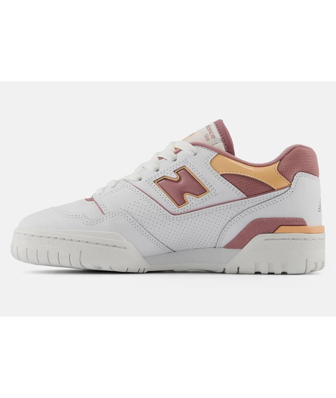 NEW BALANCE Белые кожаные кеды, фото 6